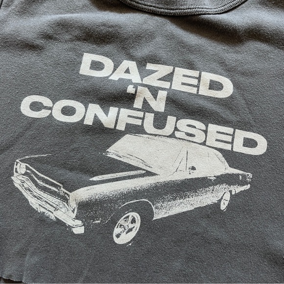 John Galt Dazed and Confused Crop Tee - Picture 3 of 5